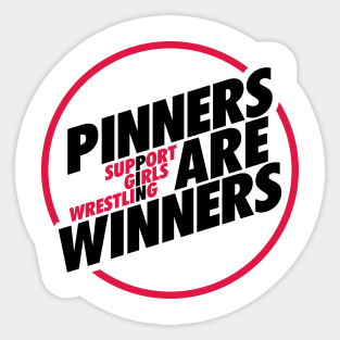 pinners are winners Sticker